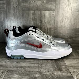 Nike SB Ishod Wair Max Metallic Silver University Red HF3062-001 Womens 11.5